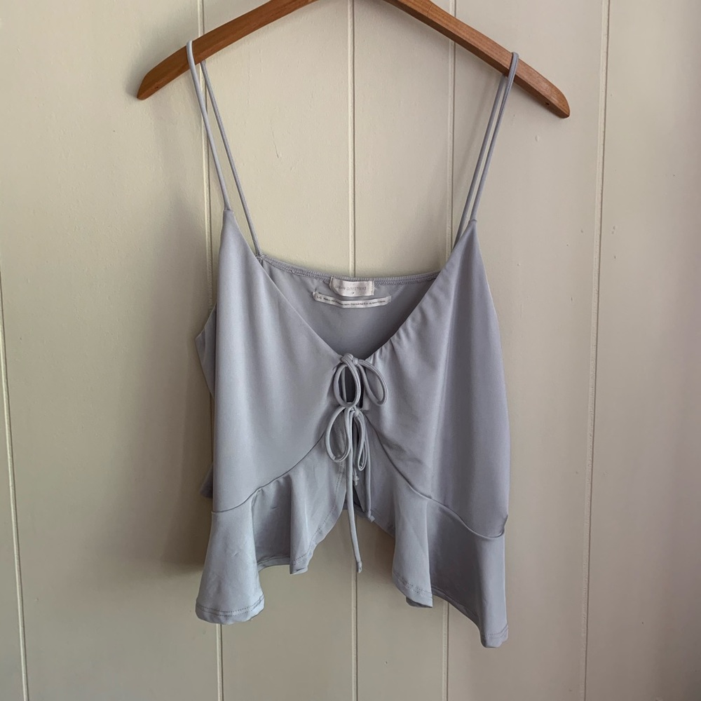 NWOT Urban Outfitters Silver Top